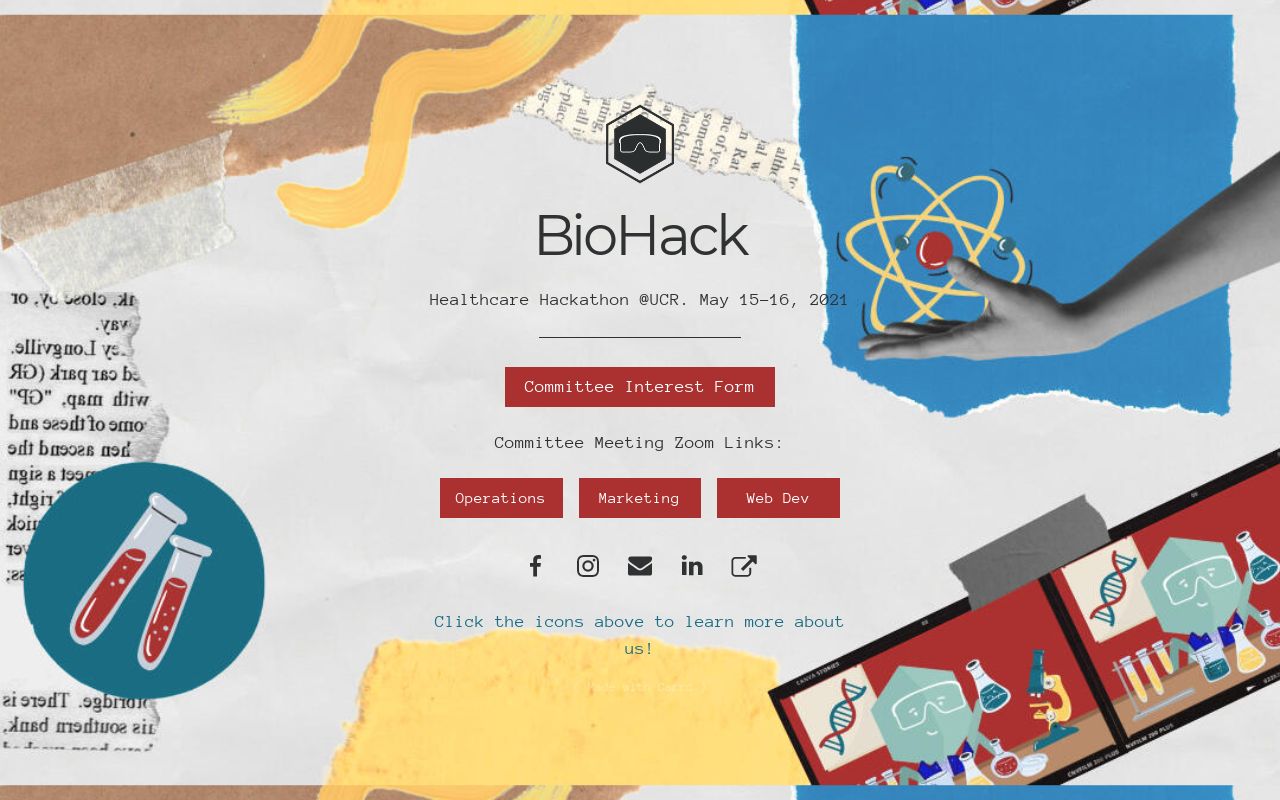 BioHack at UCR